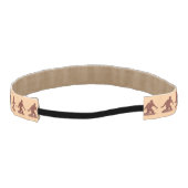 おもしろいなZビッグフットの歩くのサスカッチの群れパターン アスレチックヘッドバンド (裏面)