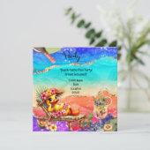 「おもしろいにスプラッシュ：ドリンクとダックプールパーティー!」 招待状 (スタンド正面)