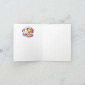 「おもしろいにスプラッシュ:ドリンクとダックプールパーティー!」 招待状 (内部)