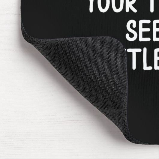 ~おもしろいに残った醜い感謝祭のセーターやめ マウスパッド (コーナー)