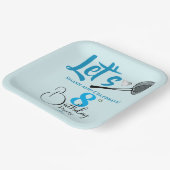 おもしろいに衝突する ペーパープレート (傾斜あり)