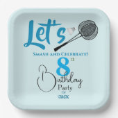 おもしろいに衝突する ペーパープレート (正面)