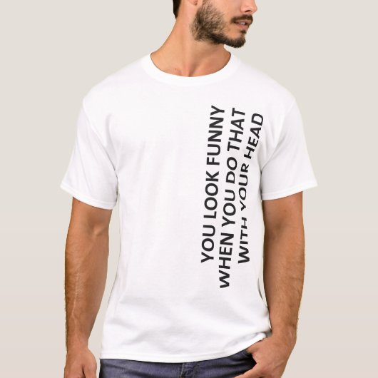おもしろいに…見ます Tシャツ (正面)