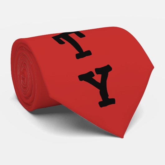 おもしろいのいけない休日は赤および緑をつけます ネクタイ (ロール)