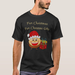 「おもしろいのおもしろいクリスマスプレゼント Tシャツ