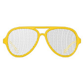 おもしろいのおもしろい色の濃淡 アビエーターサングラス (正面)