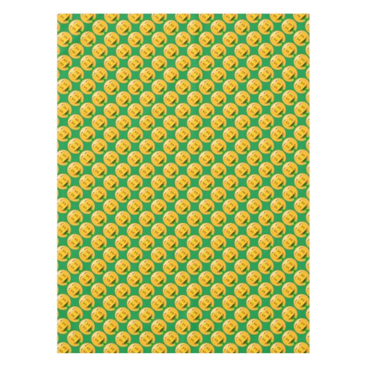 おもしろいのお金Emoji テーブルクロス (正面)