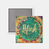 おもしろいのかわいらしインスパイアフローラの表示を更新 マグネット (正面/裏面)