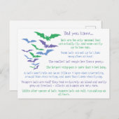 おもしろいのこうもり ポストカード (正面/裏面)