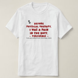 おもしろいのしゃれPTees (Piriformis) Tシャツ