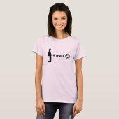 おもしろいのためのレシピ! Tシャツ (正面フル)