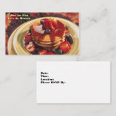 おもしろいのためのj0182703は、ちょうどブランチをしよう エンクロージャーカード (正面/裏面)