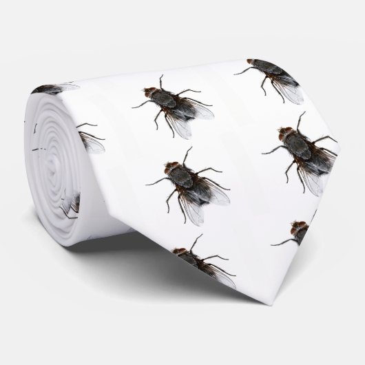 おもしろいのはえのノベルティのタイ ネクタイ (ロール)