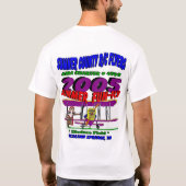 おもしろいのはえのワイシャツ Tシャツ (裏面)