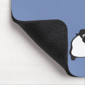 おもしろいのぼろぼろのヒツジのマウスマット マウスパッド (コーナー)