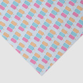 おもしろいのアイスクリームのアイスキャンデーのティッシュペーパーのピンクの青オラン 薄葉紙 (詳細)