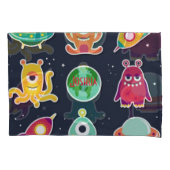 おもしろいのエイリアンの男の子のためのパーソナライズな写真の枕 枕カバー (正面左)