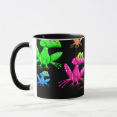 おもしろいのカエル マグカップ (左)