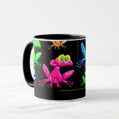 おもしろいのカエル マグカップ (正面左)