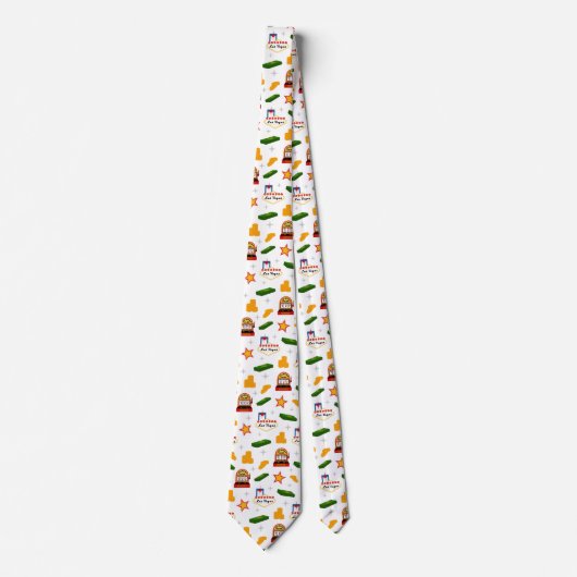 おもしろいのカジノの賭博のgameroomパターンタイ ネクタイ (正面)