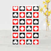 おもしろいのカジノカード カード (黄色い花)