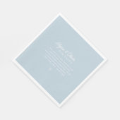 おもしろいのカップルに関す結婚る事実 スタンダードランチョンナプキン (角)