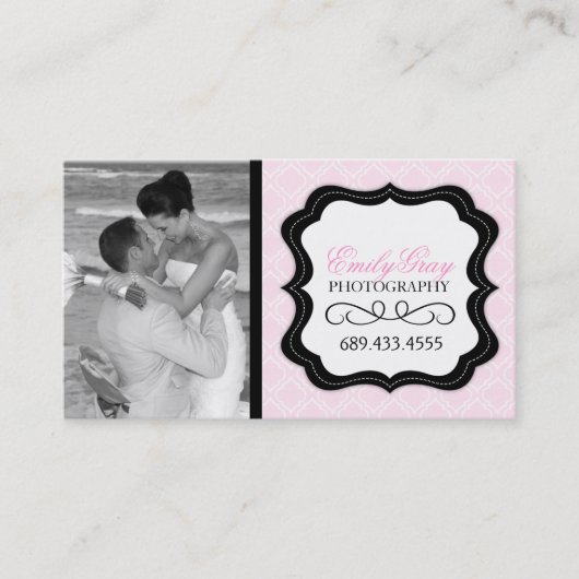 おもしろいのカメラマンの名刺のテンプレート 名刺 (正面)