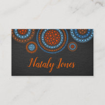 おもしろいのカラフルな点の芸術の円