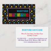 おもしろいのカラフルの託児所 名刺 (正面/裏面)