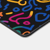 おもしろいのカラフル鮮やか形状 デスクマット (コーナー)