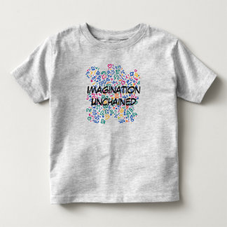 おもしろいのカラフル鮮やか形状 トドラーTシャツ
