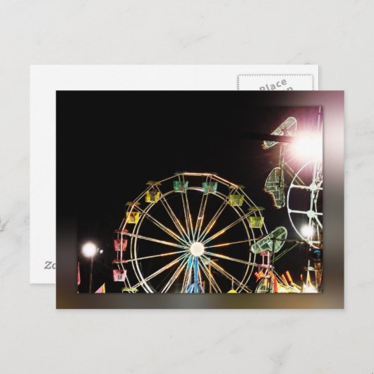 おもしろいのカーニバルはがき ポストカード (正面/裏面)