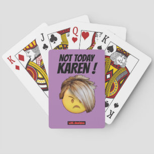 おもしろいのカー遊ド「NOT TODAY KAREN」 トランプ