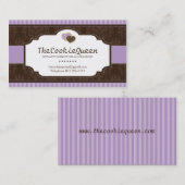 おもしろいのクッキーのベーカリーの名刺 名刺 (正面/裏面)