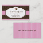 おもしろいのクッキーのベーカリーの名刺 名刺 (正面/裏面)