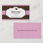 おもしろいのクッキーのベーカリーの名刺 名刺 (正面/裏面)