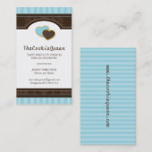 おもしろいのクッキーのベーカリーの名刺 名刺 (正面/裏面)