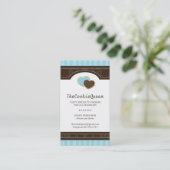 おもしろいのクッキーのベーカリーの名刺 名刺 (スタンド正面)