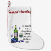 おもしろいのクリスマスのストッキング スモールクリスマスストッキング (正面)