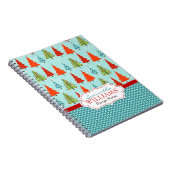 おもしろいのクリスマスのメモ帳 ノートブック (右側)