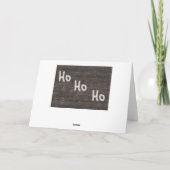 おもしろいのクリスマスのヴィンテージの赤い靴の写真カード シーズンカード (裏面)