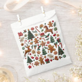 おもしろいのクリスマスの好意バッグ フェイバーバッグ (クリップ留めされた状態)