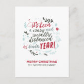 おもしろいのクリスマススクリプト シーズンポストカード (正面)