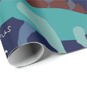 おもしろいのクリスマスラッピング紙 ラッピングペーパー (ロールコーナー)