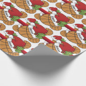 おもしろいのクリスマス | DIY名 ラッピングペーパー (角)
