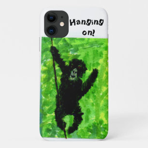 おもしろいのゴリラ猿の芸術 iPhone 11 ケース