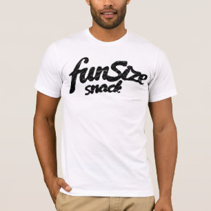 おもしろいのサイズの軽食! Tシャツ