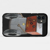 おもしろいのサイファイの金属のロボットIphoneの場合 Case-Mate iPhoneケース (裏面(横))