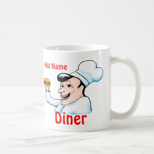 おもしろいのシェフのコーヒー・マグ(カスタマイズ可能な) コーヒーマグカップ (右)