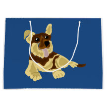 おもしろいのジャーマン・シェパード犬の芸術のデザイン